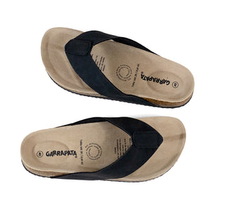 31006 Garrapata Sandalia Textil Negro