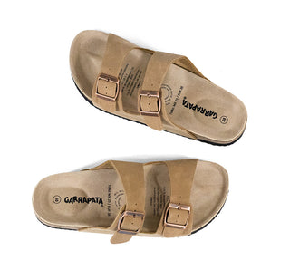 311010 Garrapata Sandalia Textil Camel