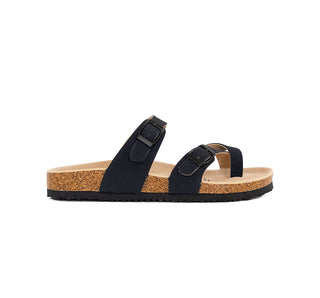 311011 Garrapata Sandalia Textil Negro