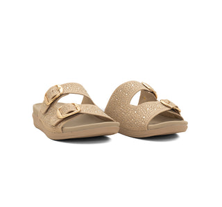 312001 Garrapata Sandalia Textil Beige