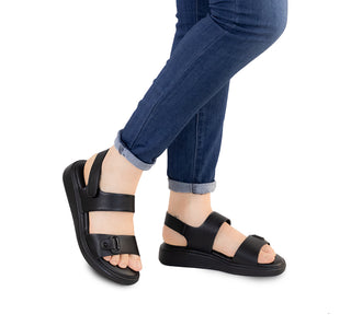 315010 Garrapata Sandalia Sintético Negro