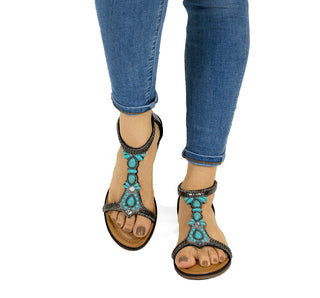 769419 Berlin Sandalia Sintético Negro