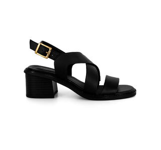 128404 Flexi Sandalia Piel Negro