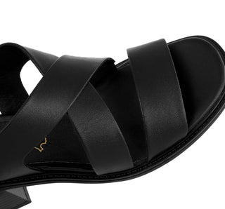 128404 Flexi Sandalia Piel Negro