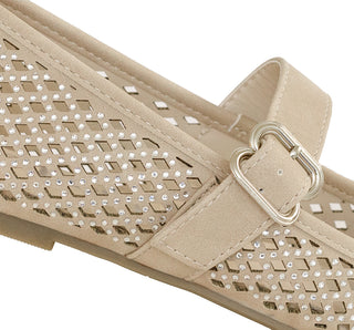 911820 Berlin Flats Sintético Beige