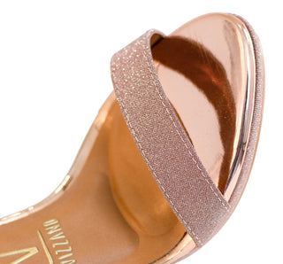 6210.655 Vizzano Sandalia Tela shine paris Oro rosa