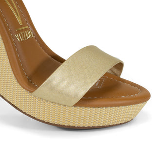 6283.2000 Vizzano Sandalia Metalizado Oro
