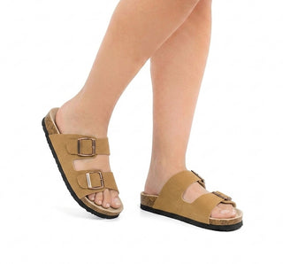 311010 Garrapata Sandalia Textil Camel
