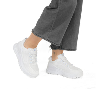 341002 Garrapata Tenis Textil Blanco