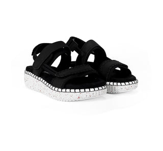 768601 Berlin Sandalia Sintético Negro