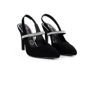 3024-1 Sarah studio Zapatilla alta Buck Negro