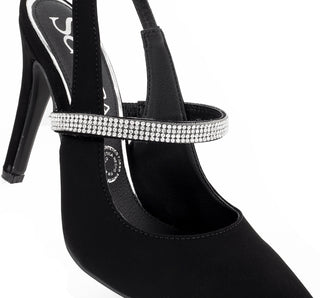 3024-1 Sarah studio Zapatilla alta Buck Negro