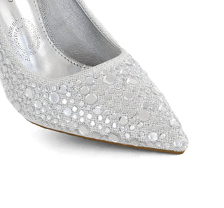 2425007 Garrapata Zapatilla alta Sintético Plata