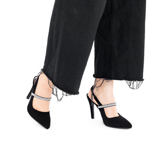 3024-1 Sarah studio Zapatilla alta Buck Negro