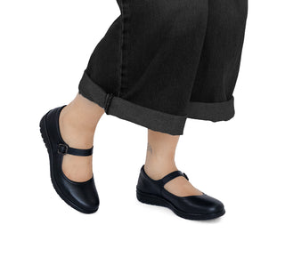 35322 Flexi Flats Piel Negro
