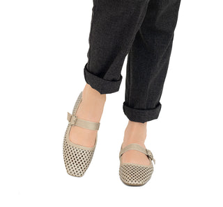 911820 Berlin Flats Sintético Beige