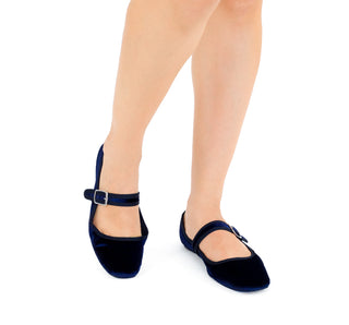 02979 Senties Flats Tercio Azul marino