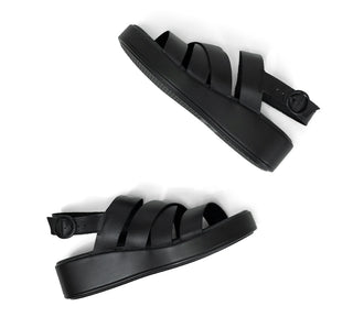 127904 Flexi Sandalia Piel Negro