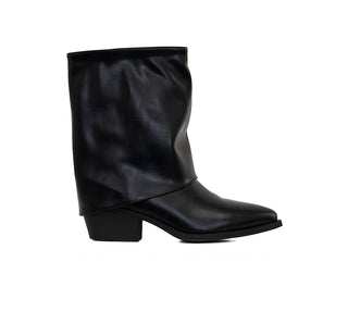 374002 Garrapata Botin Sintético Negro