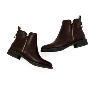 374004 Makana Botin Sintético Cafe