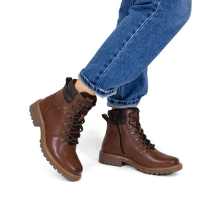 37819 Flexi Botin Piel Chocolate