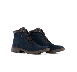 37824 Flexi Botin Piel Azul marino