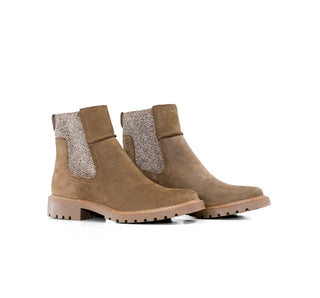 37825 Flexi Botin Piel Taupe