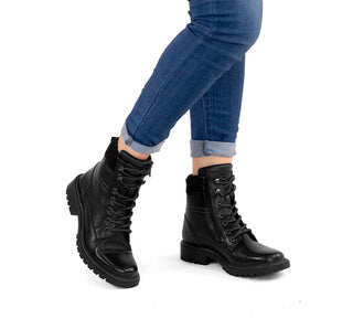 37826 Flexi Botin Piel Negro