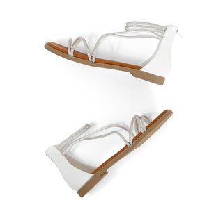 728416 Berlin Sandalia Textil Blanco