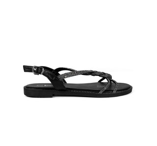 769005 Berlin Sandalia Sintético Negro