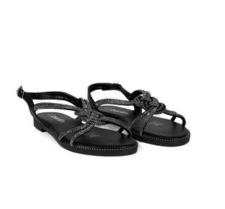 769005 Berlin Sandalia Sintético Negro