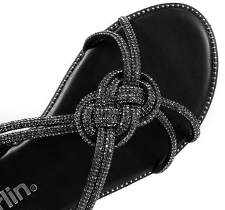 769005 Berlin Sandalia Sintético Negro