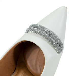 1184.1174 Vizzano Zapatilla alta Pelica/pele strech Blanco
