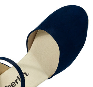 768105 Berlin Sandalia Textil Azul marino