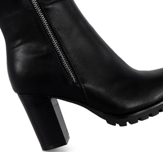 2409083 Garrapata Bota Sintético Negro