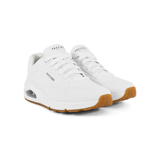 52458 Skechers Tenis Sintético Blanco