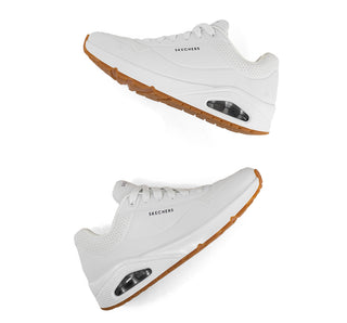 52458 Skechers Tenis Sintético Blanco