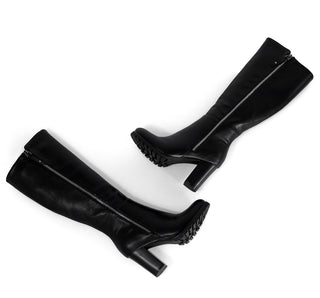 2409083 Garrapata Bota Sintético Negro