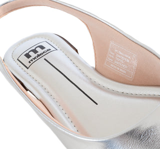 5444.330 Moleca Flats Metalizado premium Plata