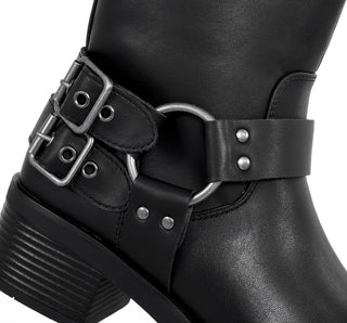 2409128 Garrapata Bota Sintético Negro