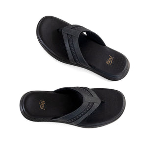 400019 Flexi Sandalia Piel Negro