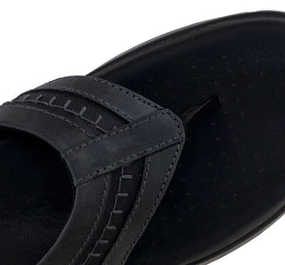 400019 Flexi Sandalia Piel Negro