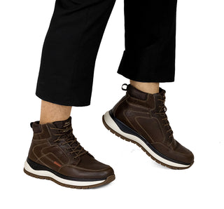 401016 Flexi Botin Piel Chocolate