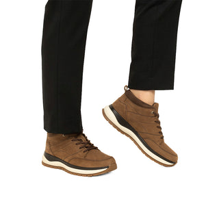 401020 Flexi Botin Nobuck Taupe