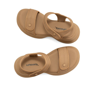 411004 Garrapata Sandalia Sintético Beige