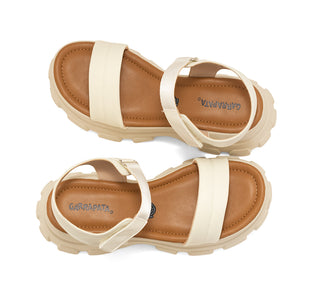 411005 Garrapata Sandalia Sintético Blanco