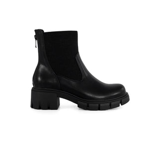 230968 Garrapata Botin Sintético Negro