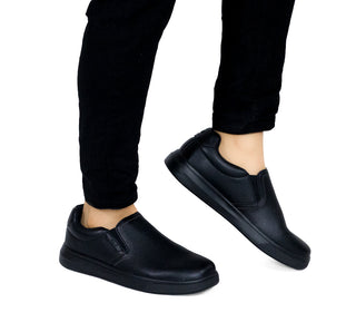 415305 Flexi Tenis Piel Negro