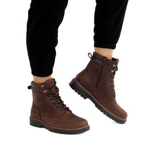 417413 Flexi Botin Piel Cafe