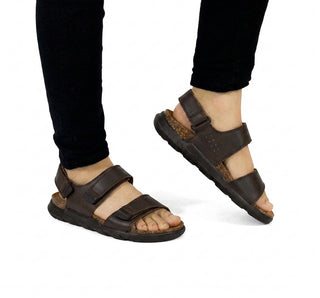 419202 Flexi Sandalia Piel Chocolate